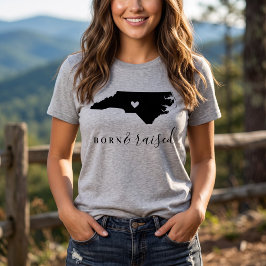 ノースカロライナ州生まれ育ちステートTシャツ Tシャツ