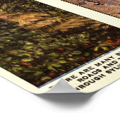 ノースカロライナ州西部のパノラママップ ポスター (角)