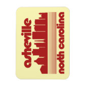 ノースカロライナ州，アッシュビル マグネット (縦)