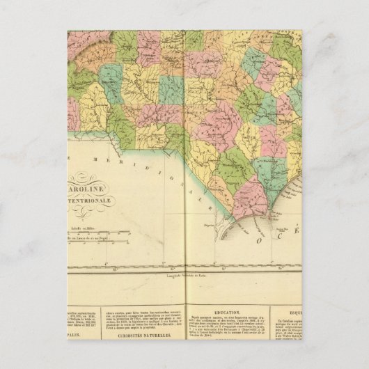 ノースカロライナ州（アメリカ） ポストカード (正面)