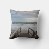 ノースカロライナ州、外銀行国有海岸1 クッション (裏面)