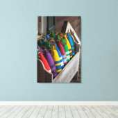 ノースカロライナ州、外銀National Seatoa 5 キャンバスプリント (インサイチュ (ウッドフロア))