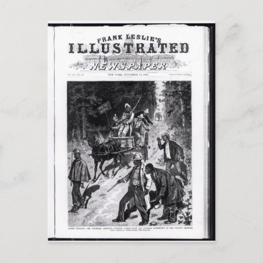 ノースカロライナ州、政治キャンペーン ポストカード (正面)