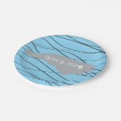 ノースカロライナ州、神によって署名 ペーパープレート (アングル)