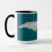 ノースカロライナ州(神のサイン) マグカップ (左)