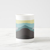 ノースカロライナ州、神の署名 ボーンチャイナマグカップ (正面)