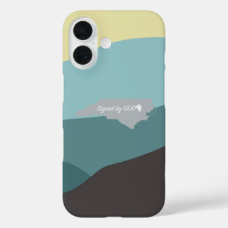 ノースカロライナ州、神の署名 iPhone 16ケース