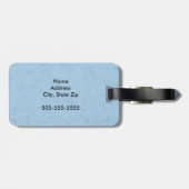 ノースカロライナ州（鳥）ショウジョウコウカンチョウバードハナミズキ花 ラゲッジタグ (裏面横)