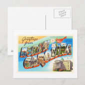 ノースカロライナ州#2 NCヴィンテージ旅行はがき ポストカード (正面/裏面)