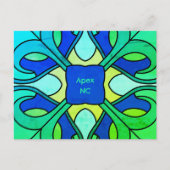 ノースカロライナ州(Apex) ポストカード (正面)