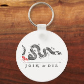 ノースカロライナ州(JOIN)またはDIE キーホルダー (正面)