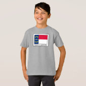 ノースカロライナ州 Tシャツ (正面フル)