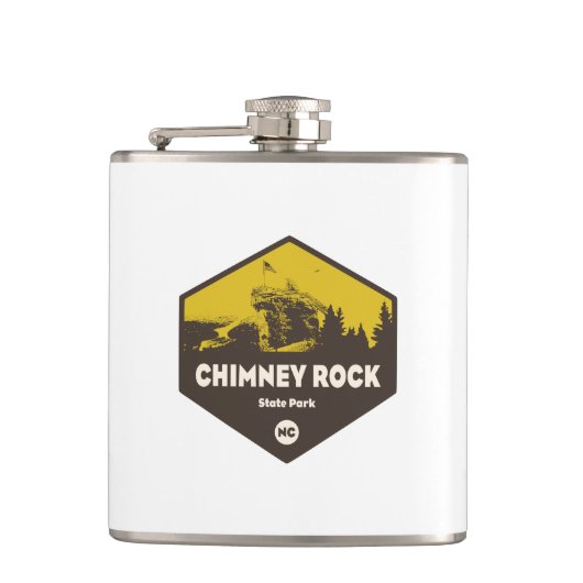 ノースカロライナ州Chimney Rock州パーク フラスク (正面)