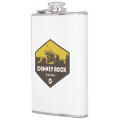 ノースカロライナ州Chimney Rock州パーク フラスク (左)