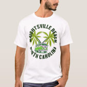 ノースカロライナ州Wrightsvilleビーチ Tシャツ (正面)
