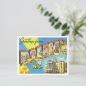 ノースカロライナ旅行ローリーからの挨拶 ポストカード (スタンド正面)