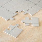 ノースカロライナ東部のヴィンテージの地図(1891) ジグソーパズル (側面)