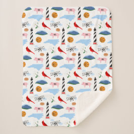 ノースカロライナ毛布 シェルパブランケット