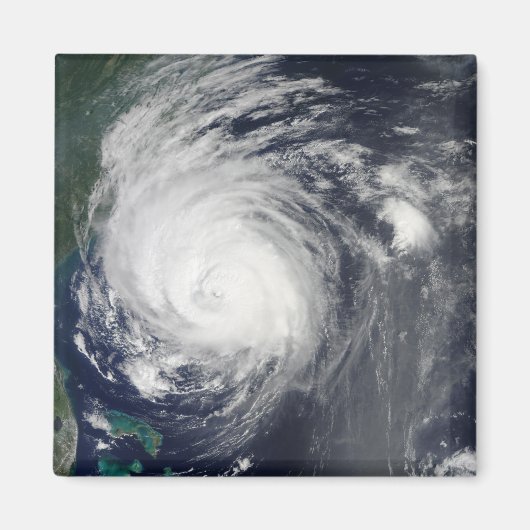 ノースカロライナ沿岸のハリケーン・アールの放牧 マグネット (正面)