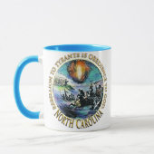 ノースカロライナ茶パーティーマグ マグカップ (左)