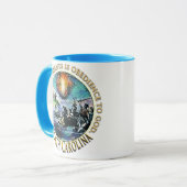 ノースカロライナ茶パーティーマグ マグカップ (正面左)