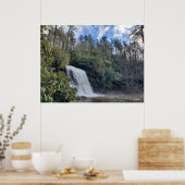 ノースカロライナ銀走秋滝 ポスター (キッチン)