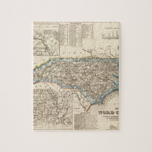 ノースカロライナ2 ジグソーパズル (縦)