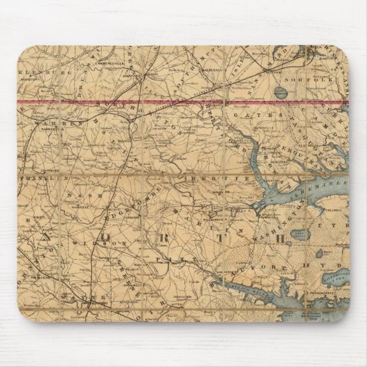 ノースカロライナ2 マウスパッド (正面)