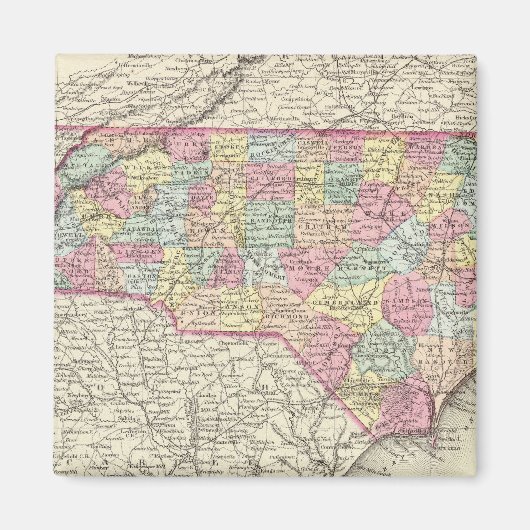 ノースカロライナ4 マグネット (正面)