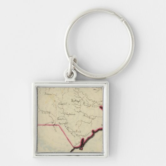 ノースカロライナ7 キーホルダー (正面)