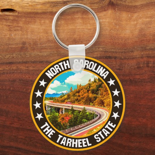 ノースカロライナ キーホルダー (正面)