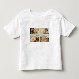 ノースカロライナ、コネチカット、ウェストヴァージニア、オハイオ州 トドラーTシャツ