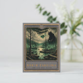 ノースカロライナ |ゴシック様式の絵葉書 ポストカード (スタンド正面)