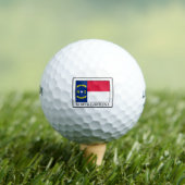 ノースカロライナ ゴルフボール (インサイチュ 木)