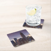 ノースカロライナ、シャーロット、高所 スクエアペーパーコースター (インサイチュ)