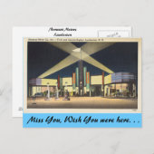 ノースカロライナ、ノルメントモーターズ、ルンバートン ポストカード (正面/裏面)