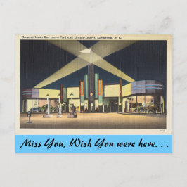 ノースカロライナ、ノルメントモーターズ、ルンバートン ポストカード