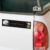 ノースカロライナ バンパーステッカー (トラック上)