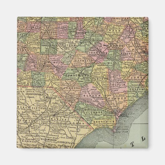 ノースカロライナ マグネット (正面)