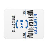 ノースカロライナ マグネット (横)