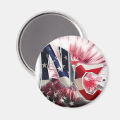 ノースカロライナ マグネット (正面/裏面)