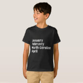 ノースカロライナ マーチ チーム バイケトビル Tシャツ (正面フル)