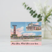 ノースカロライナ、モーガンズモーテルロッキー山 ポストカード (スタンド正面)