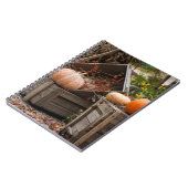 ノースカロライナ、リンビル、秋のカボチャ ノートブック (左側)