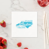 ノースカロライナ | 歌詞 | スカイブルー スタンダードカクテルナプキン (インサイチュ)