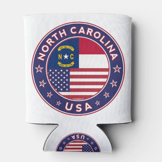 ノースカロライナ 缶クーラー (裏面)