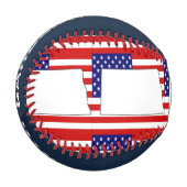 ノースカロライナ 野球ボール (正面左)