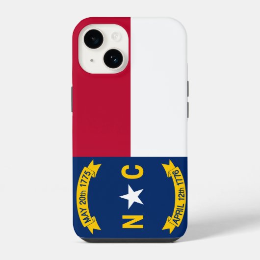 ノースカロライナ iPhoneケース (裏面)