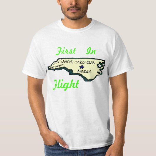 ノースカロライナ Tシャツ (正面)