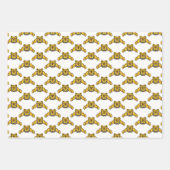 ノースカロライナA&T州大学 |ブルドッグ ラッピングペーパーシート (正面2)